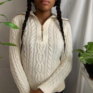 Ralph Lauren quarter zip sweater